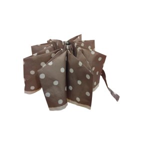 Doppler Knirps T200 medium duomatic dot art taupe